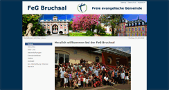 Desktop Screenshot of feg-bruchsal.de