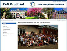Tablet Screenshot of feg-bruchsal.de